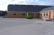 New building construction